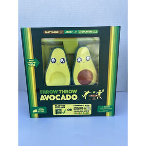 Exploding Kittens Presents Throw Avocado - Box is Opened, Contents Inside New